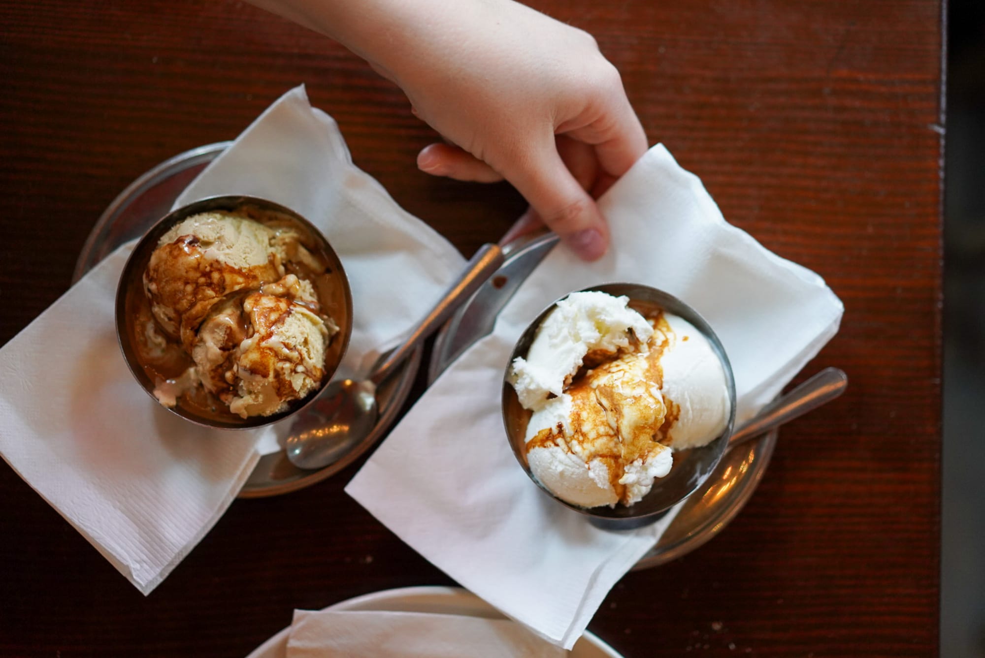 Gelato and affogato at Ottavio